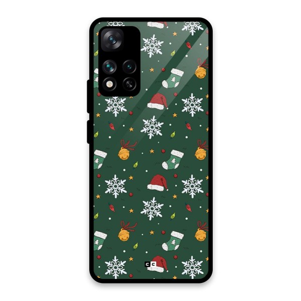 Christmas Call Glass Back Case for Xiaomi 11i HyperCharge 5G