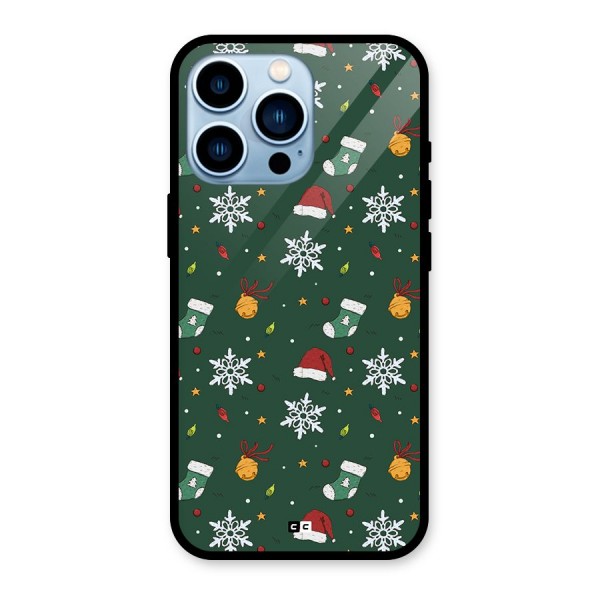 Christmas Call Glass Back Case for iPhone 13 Pro