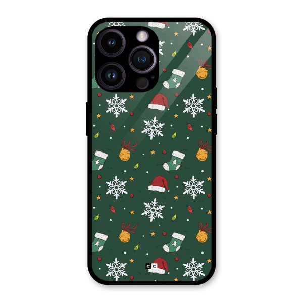 Christmas Call Glass Back Case for iPhone 14 Pro Max