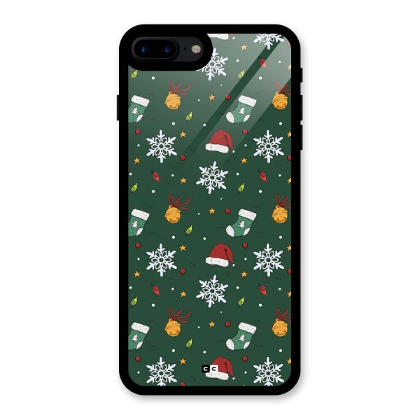 Christmas Call Glass Back Case for iPhone 8 Plus