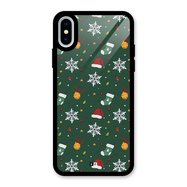 Christmas Call Glass Back Case for iPhone X