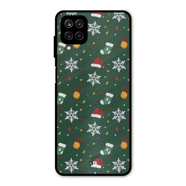 Christmas Call Metal Back Case for Galaxy A12