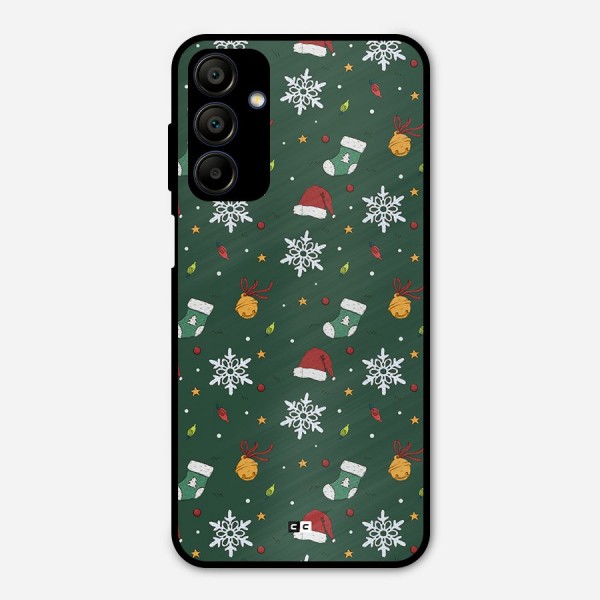 Christmas Call Metal Back Case for Galaxy A15 5G