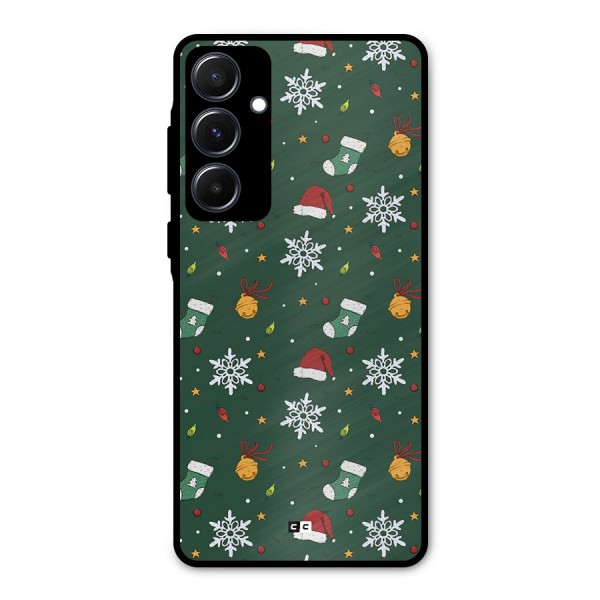 Christmas Call Metal Back Case for Galaxy A55