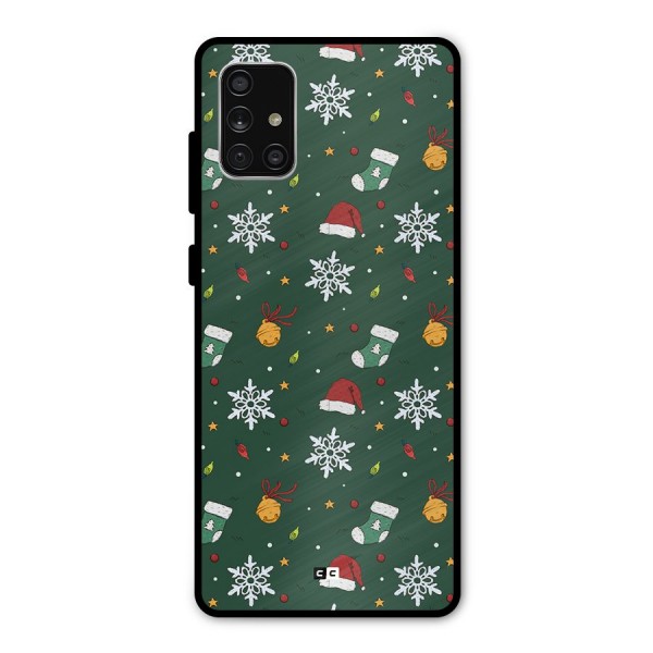 Christmas Call Metal Back Case for Galaxy A71