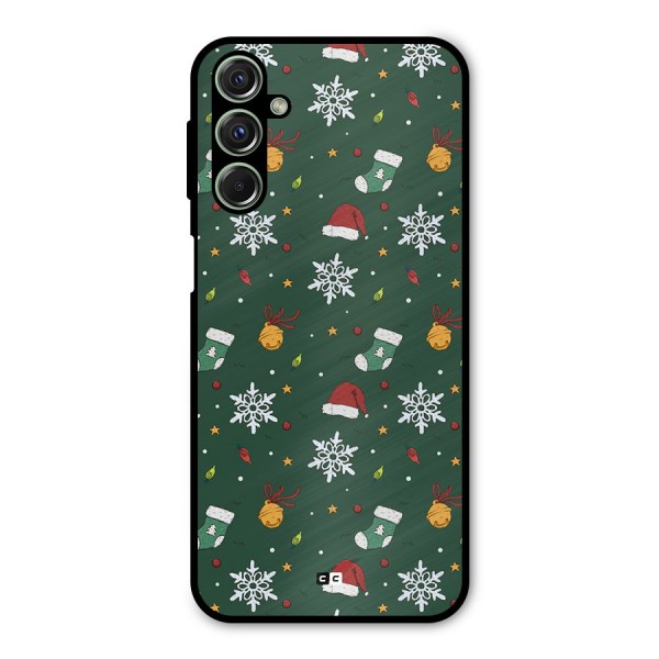 Christmas Call Metal Back Case for Galaxy F34