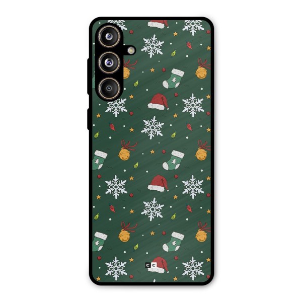 Christmas Call Metal Back Case for Galaxy F55