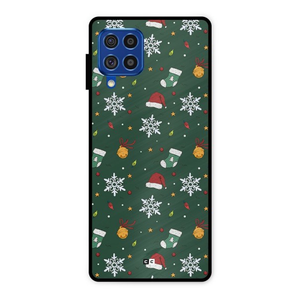 Christmas Call Metal Back Case for Galaxy F62