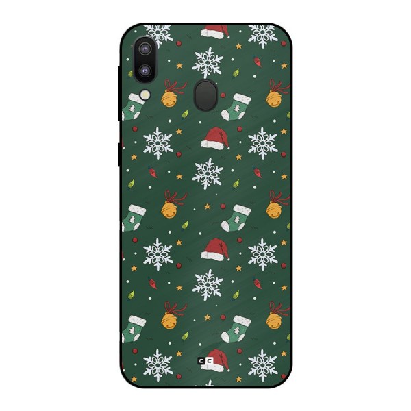 Christmas Call Metal Back Case for Galaxy M20