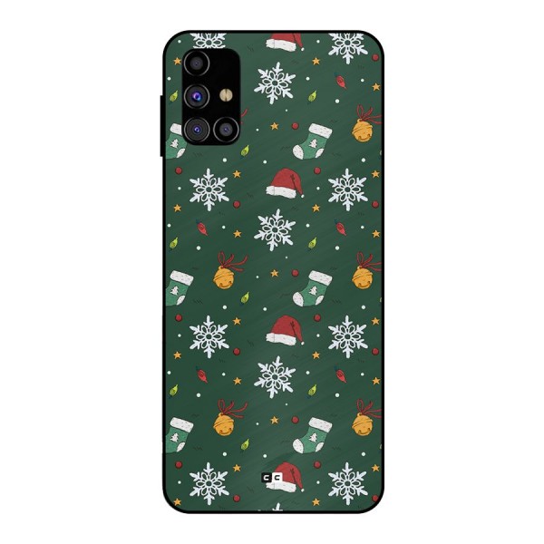 Christmas Call Metal Back Case for Galaxy M31s