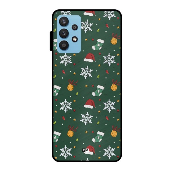 Christmas Call Metal Back Case for Galaxy M32 5G