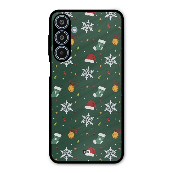 Christmas Call Metal Back Case for Galaxy M35