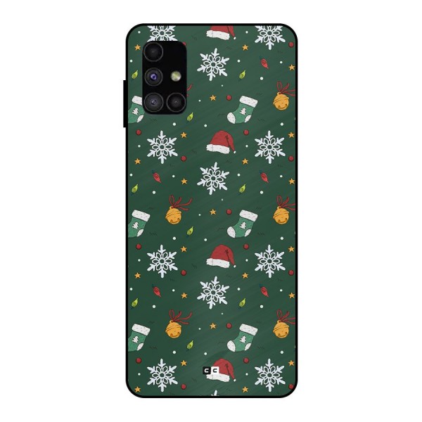 Christmas Call Metal Back Case for Galaxy M51