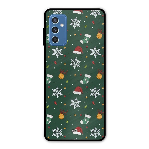 Christmas Call Metal Back Case for Galaxy M52 5G