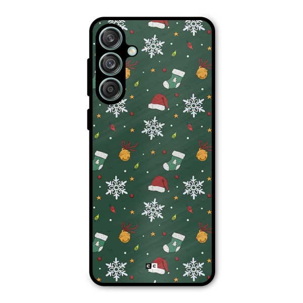 Christmas Call Metal Back Case for Galaxy M55 5G