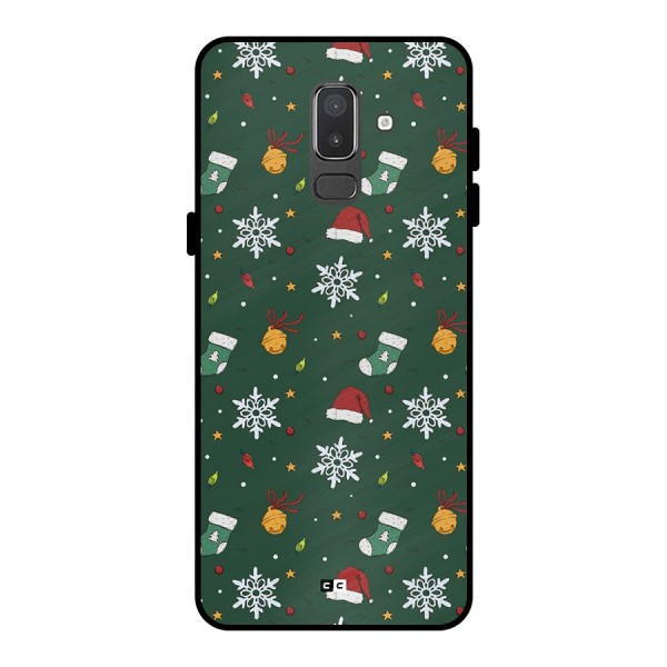 Christmas Call Metal Back Case for Galaxy On8 (2018)