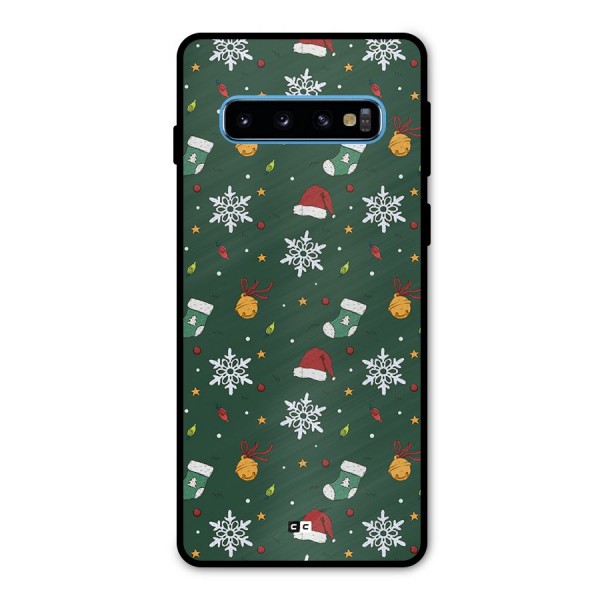 Christmas Call Metal Back Case for Galaxy S10