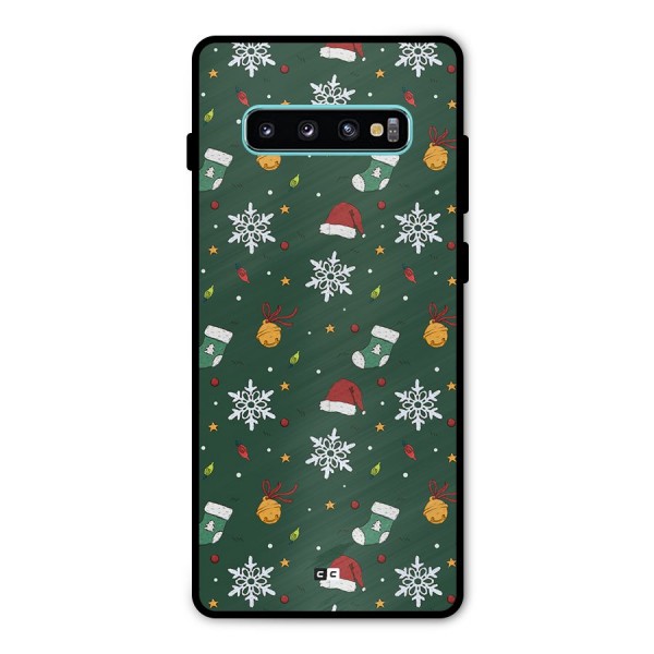 Christmas Call Metal Back Case for Galaxy S10 Plus