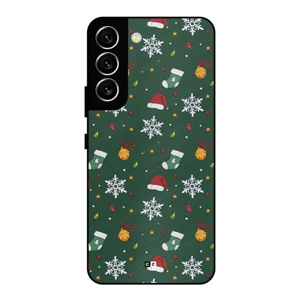 Christmas Call Metal Back Case for Galaxy S22 5G