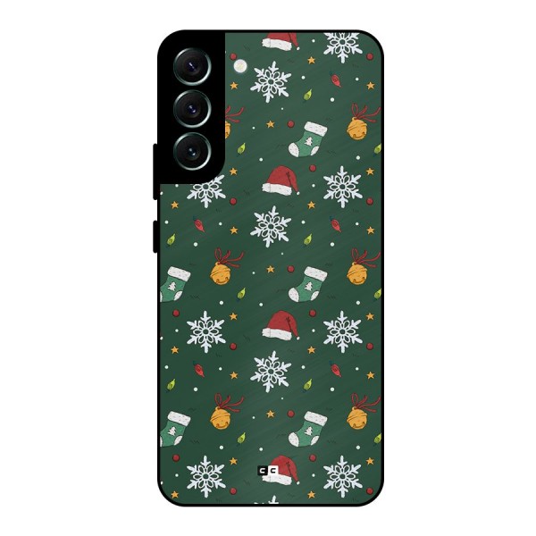 Christmas Call Metal Back Case for Galaxy S22 Plus 5G