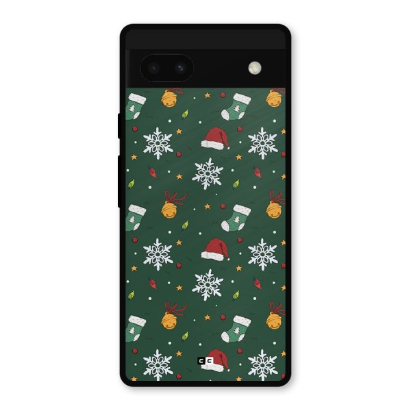 Christmas Call Metal Back Case for Google Pixel 6a