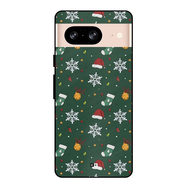 Christmas Call Metal Back Case for Google Pixel 8