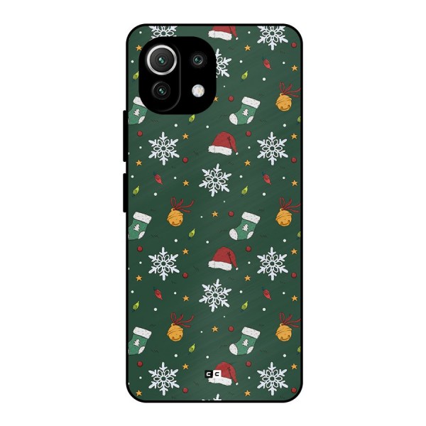 Christmas Call Metal Back Case for Mi 11 Lite