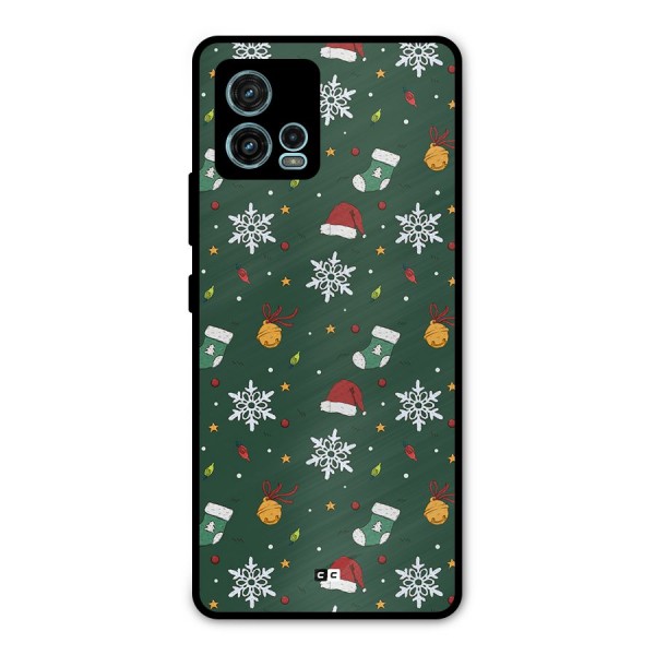 Christmas Call Metal Back Case for Moto G72