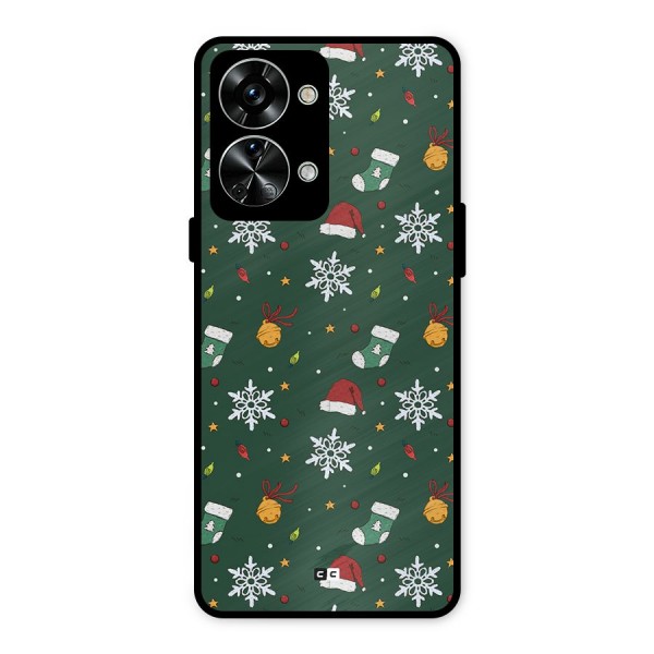 Christmas Call Metal Back Case for OnePlus Nord 2T