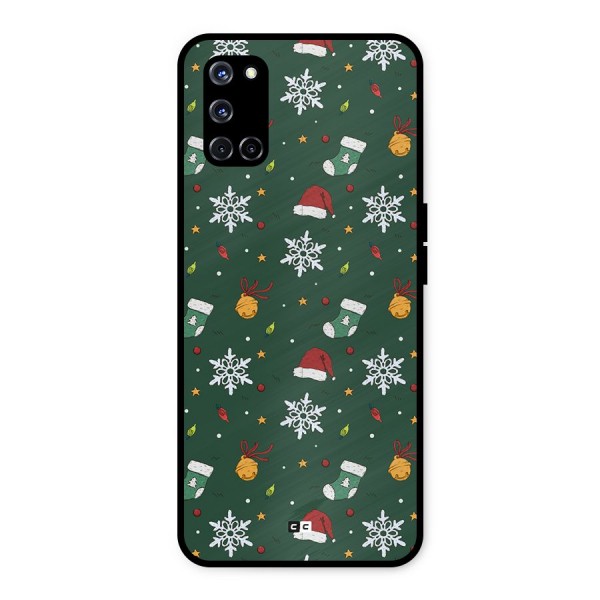 Christmas Call Metal Back Case for Oppo A52