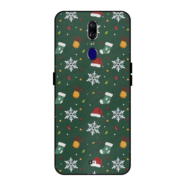 Christmas Call Metal Back Case for Oppo F11