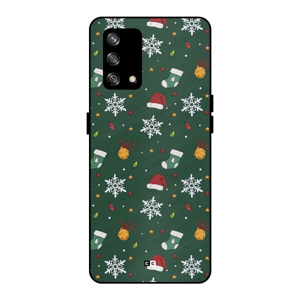 Christmas Call Metal Back Case for Oppo F19