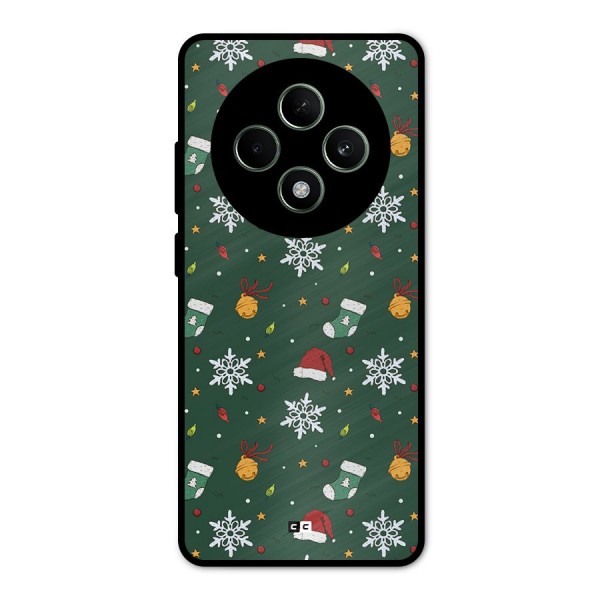 Christmas Call Metal Back Case for Oppo F27