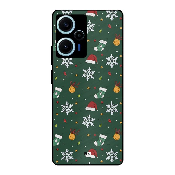 Christmas Call Metal Back Case for Poco F5