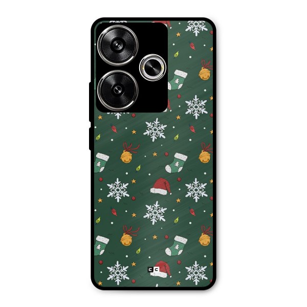 Christmas Call Metal Back Case for Poco F6