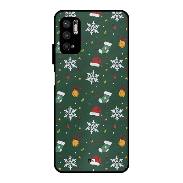 Christmas Call Metal Back Case for Poco M3 Pro 5G