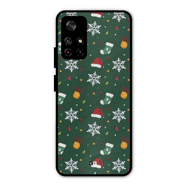 Christmas Call Metal Back Case for Poco M4 Pro 5G