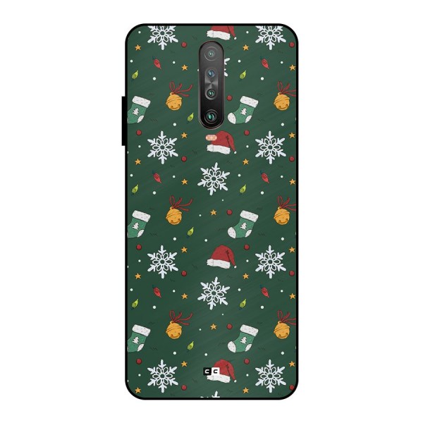 Christmas Call Metal Back Case for Poco X2