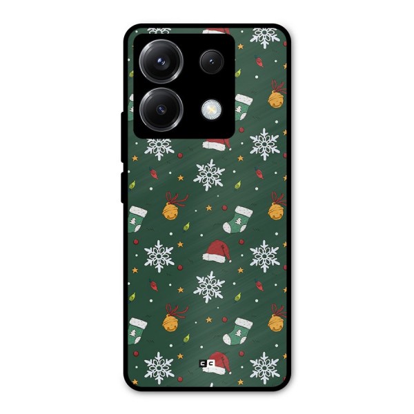 Christmas Call Metal Back Case for Poco X6