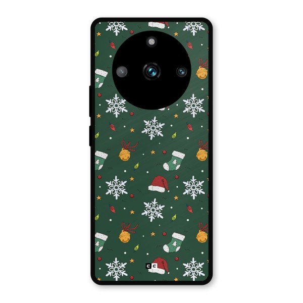 Christmas Call Metal Back Case for Realme 11 Pro