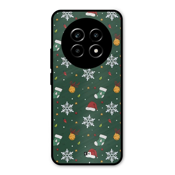 Christmas Call Metal Back Case for Realme 13 Pro