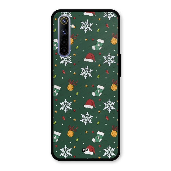 Christmas Call Metal Back Case for Realme 6