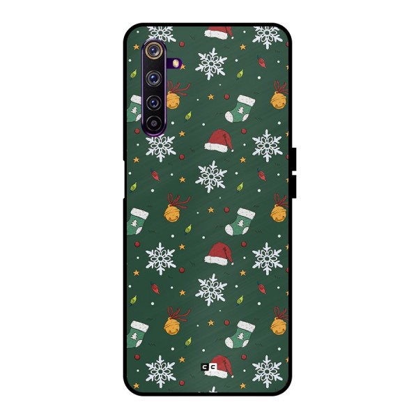 Christmas Call Metal Back Case for Realme 6 Pro