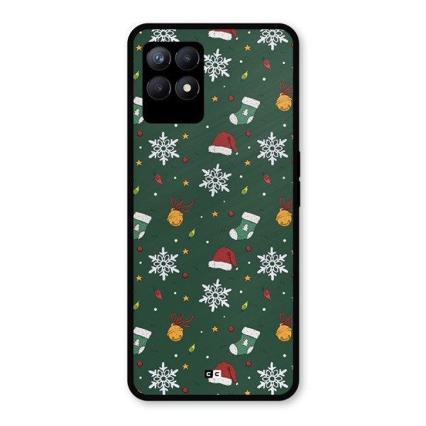 Christmas Call Metal Back Case for Realme 8i