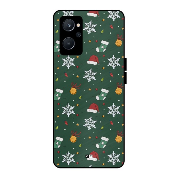 Christmas Call Metal Back Case for Realme 9i 5G