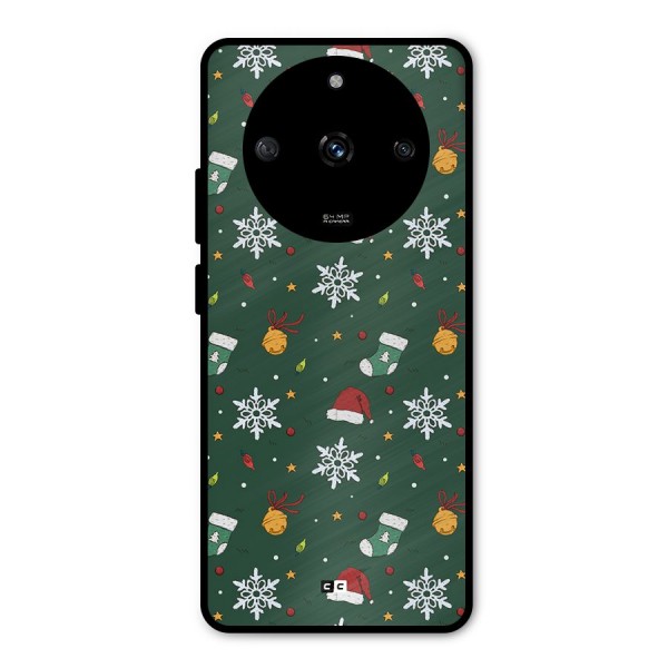 Christmas Call Metal Back Case for Realme Narzo 60 5G