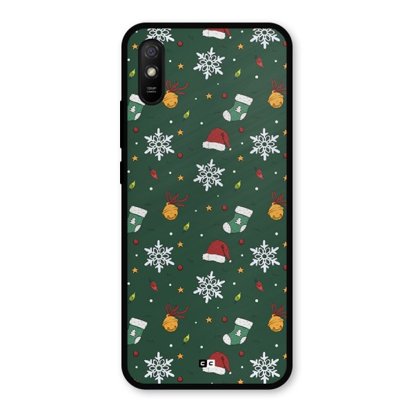 Christmas Call Metal Back Case for Redmi 9a