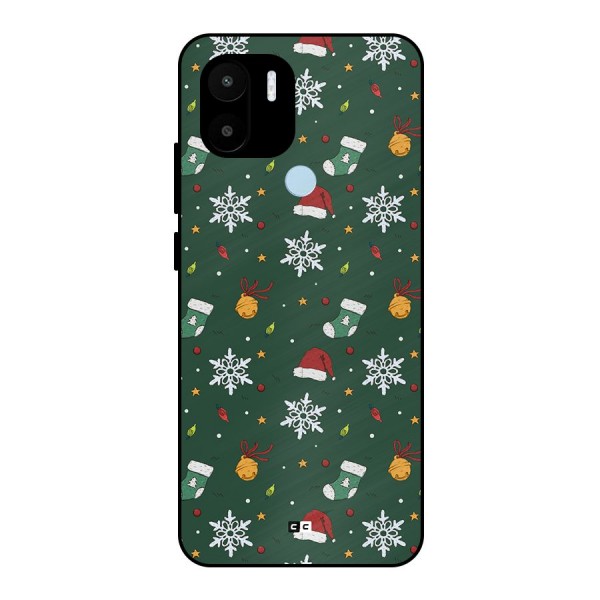 Christmas Call Metal Back Case for Redmi A1 Plus