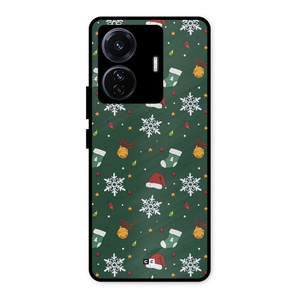 Christmas Call Metal Back Case for Vivo T1 Pro