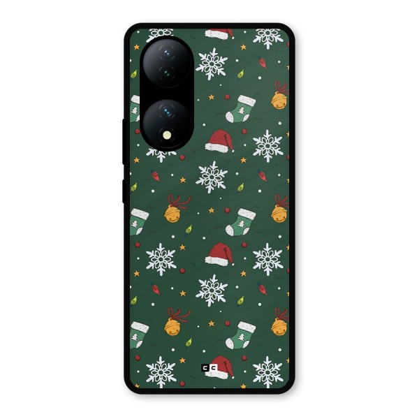 Christmas Call Metal Back Case for Vivo T2